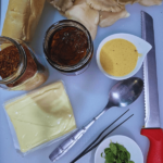 Sandwich Con Setas Ostras ingredientes